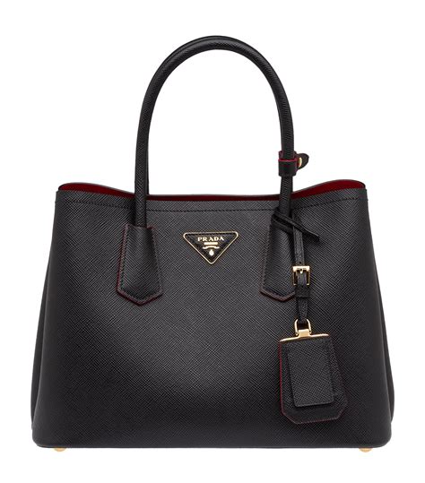 prada small saffiano leather double top handle bag|authentic prada saffiano.